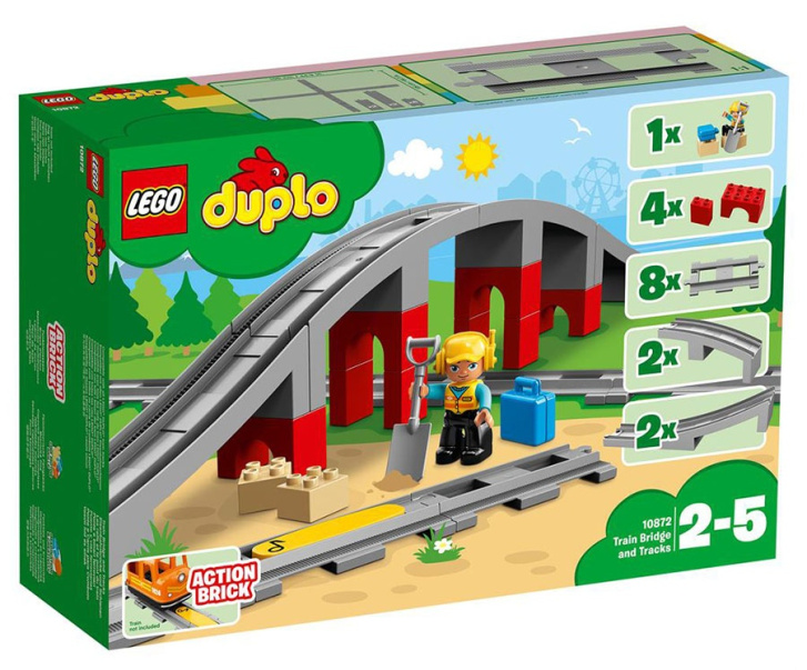 10872 Lego Duplo - Železniční most a kolejnice