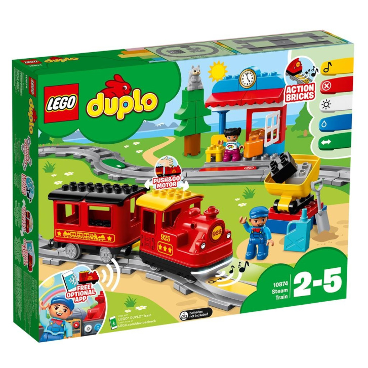 10874 Lego Duplo – Parní vláček