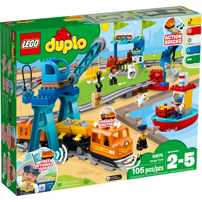 10875 Lego Duplo – Nákladní vlak