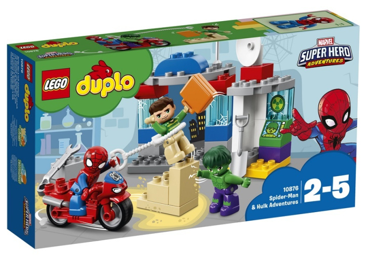 10876 LEGO DUPLO - Dobrodružství Spider-Mana a Hulka