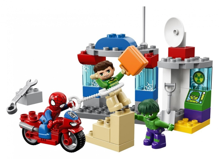 10876 LEGO DUPLO - Dobrodružství Spider-Mana a Hulka