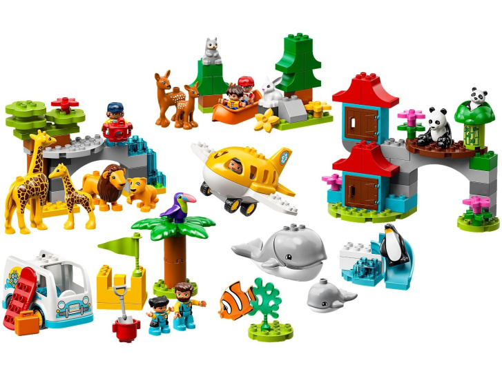 10907 LEGO DUPLO – Zvířata světa