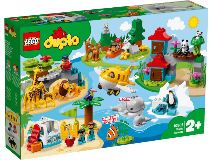 10907 LEGO DUPLO – Zvířata světa