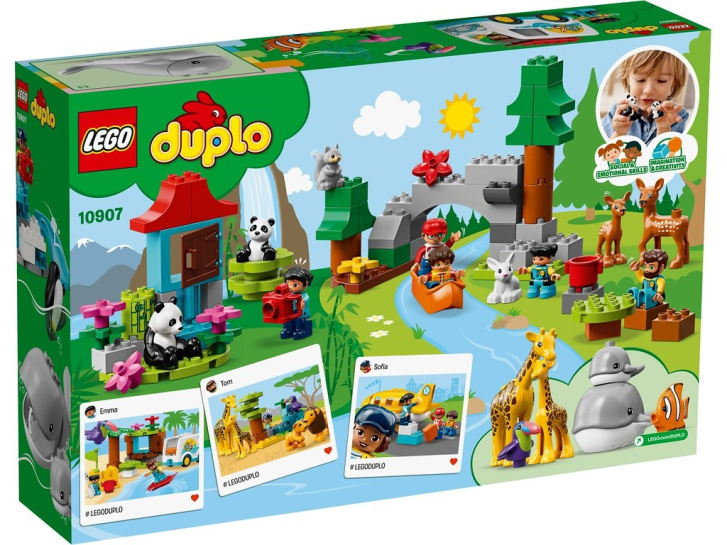 10907 LEGO DUPLO – Zvířata světa