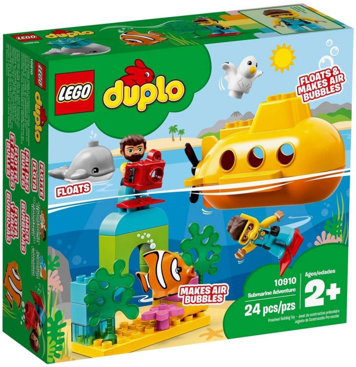 10910 Lego Duplo: Dobrodružství v ponorce
