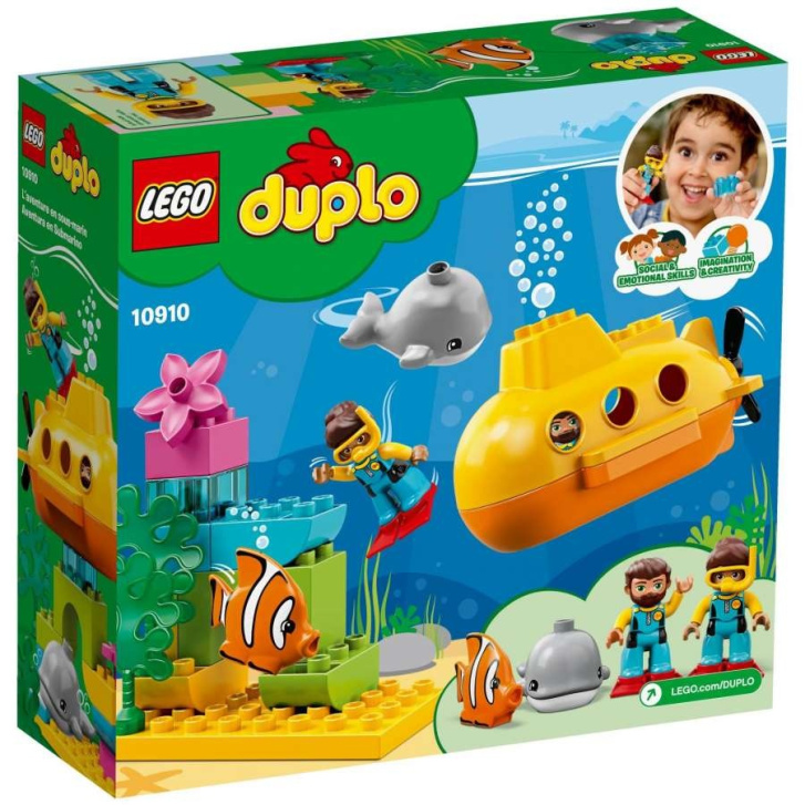 10910 Lego Duplo: Dobrodružství v ponorce