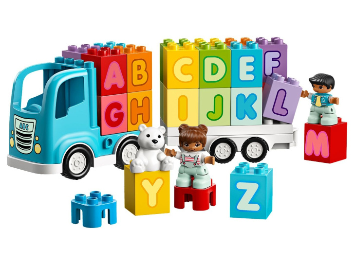 10915 Lego Duplo - Náklaďák s abecedou