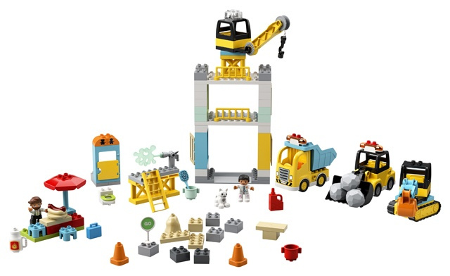 10933 LEGO DUPLO - Stavba s věžovým jeřábem