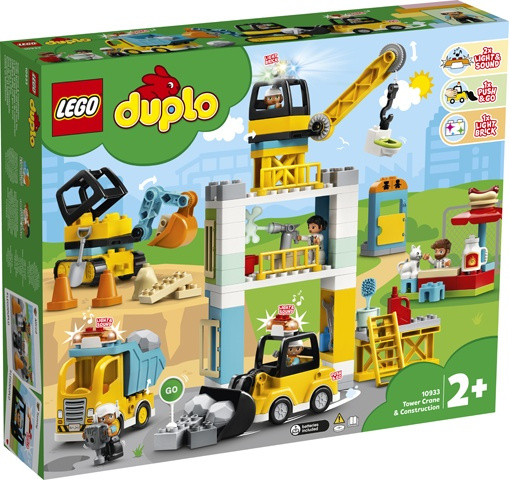 10933 LEGO DUPLO - Stavba s věžovým jeřábem