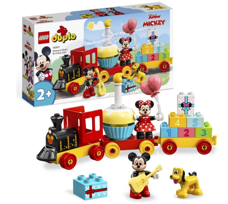 10941 Lego Duplo – Narozeninový vláček Mickeyho a Minnie