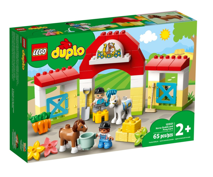 10951 LEGO DUPLO – Stáj s poníky