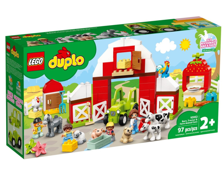 10952 LEGO DUPLO – Stodola, traktor a zvířátka z farmy