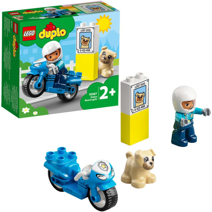 10967 Lego Duplo – Policejní motorka