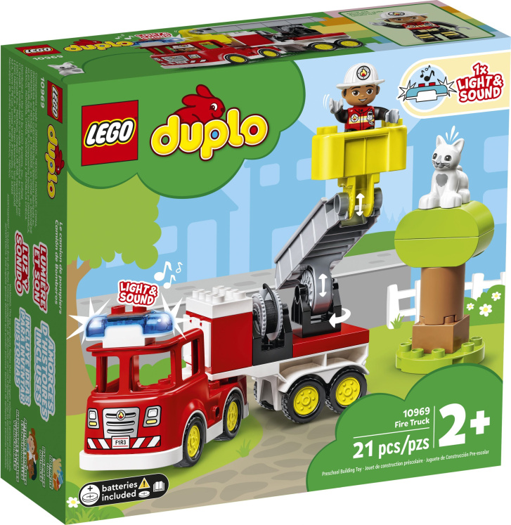 10969 Lego Duplo – Hasičský vůz