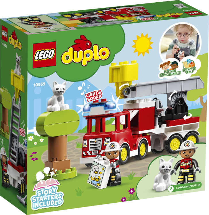 10969 Lego Duplo – Hasičský vůz