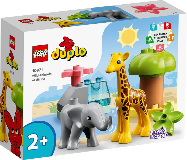 10971 Lego Duplo- Divoká zvířata Afriky