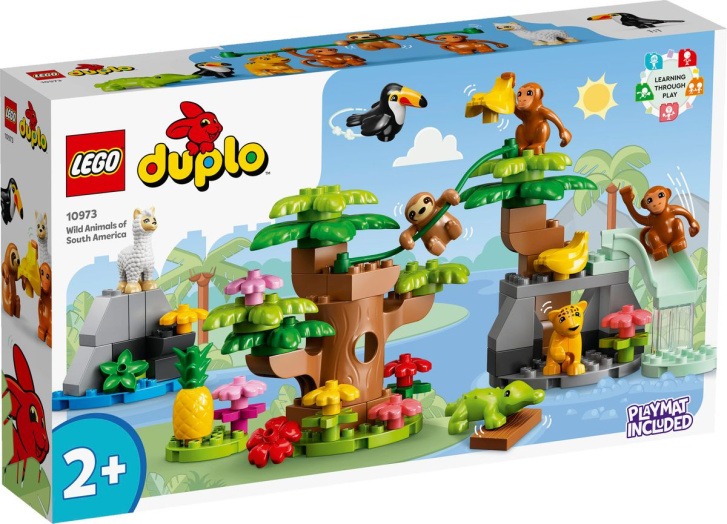 10973 Lego Duplo- Divoká zvířata Jižní Ameriky