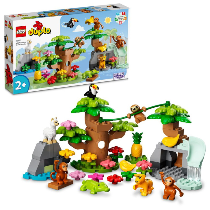 10973 Lego Duplo- Divoká zvířata Jižní Ameriky
