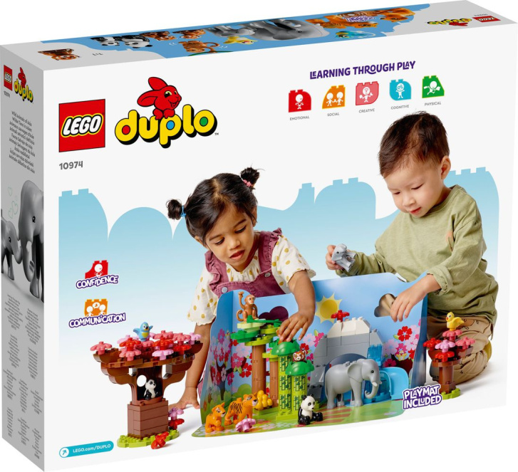 10974 Lego Duplo- Divoká zvířata Asie