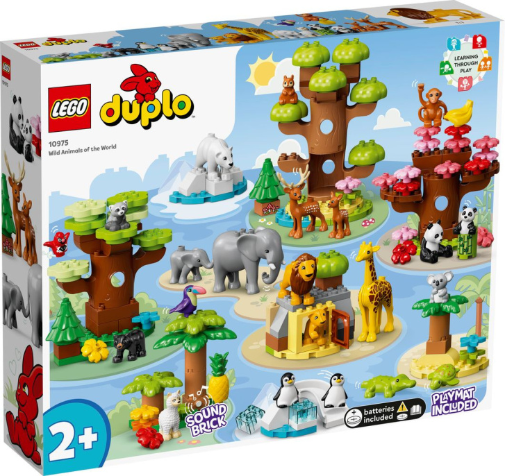 10975 Lego Duplo - Divoká zvířata světa