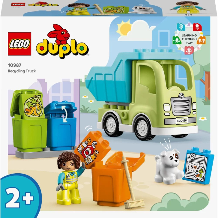 10987 Lego Duplo- Popelářské auto