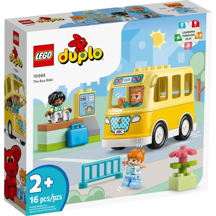 10988 Lego Duplo - jízda autobusem