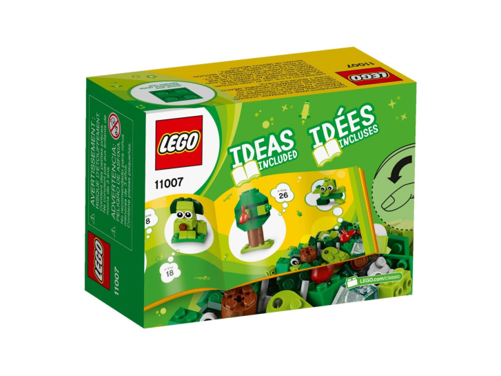 11007 LEGO CLASSIC - Zelené kreativní kostky