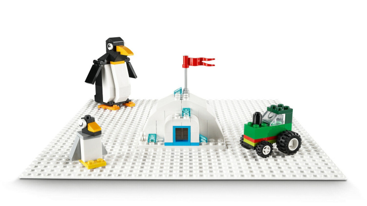 11010 Lego Classic - Bílá podložka na stavění