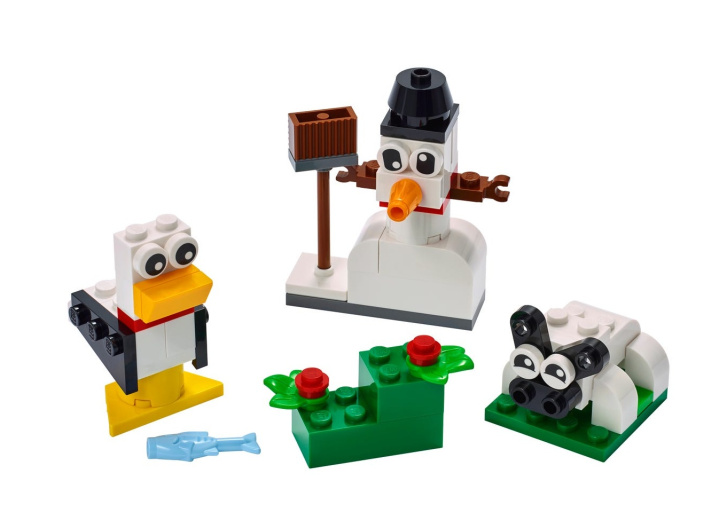 11012 Lego Classic – Bílé kreativní kostky