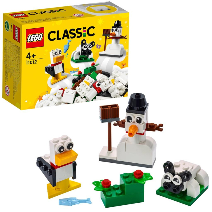 11012 Lego Classic – Bílé kreativní kostky