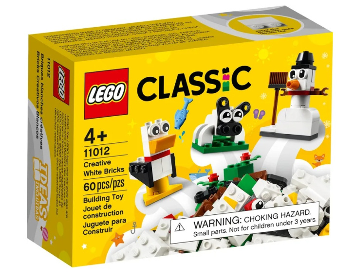 11012 Lego Classic – Bílé kreativní kostky