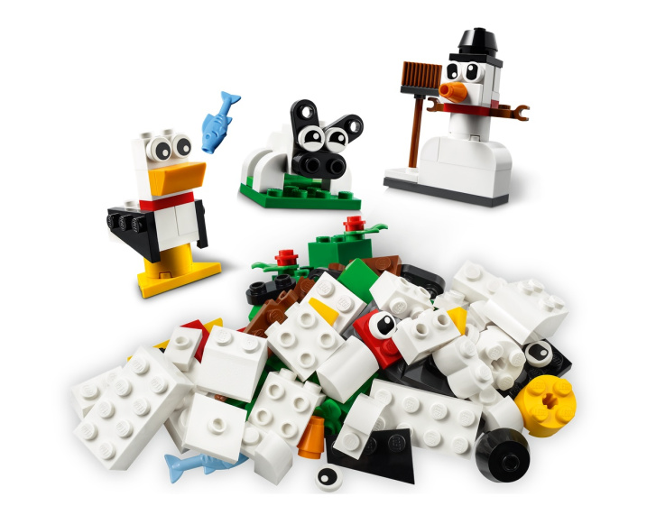 11012 Lego Classic – Bílé kreativní kostky