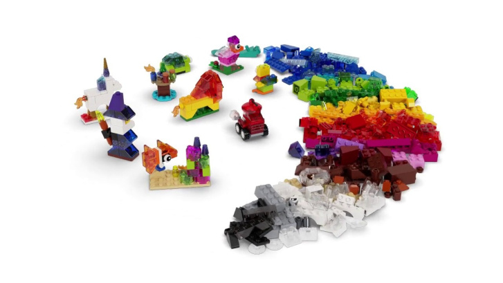 11013 Lego Classic - Průsvitné kreativní kostky