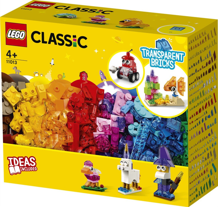11013 Lego Classic - Průsvitné kreativní kostky