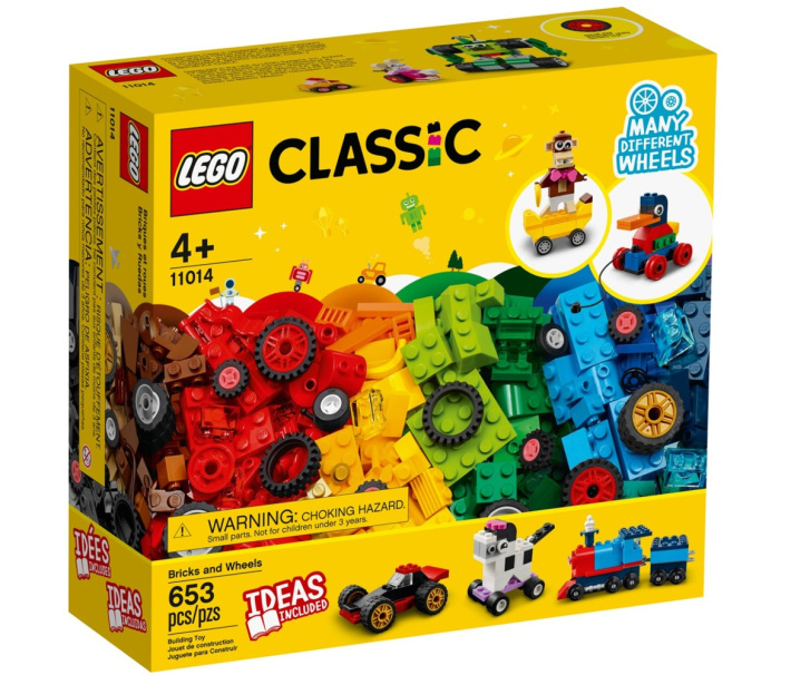 11014 Lego Classic – Kostky a kola