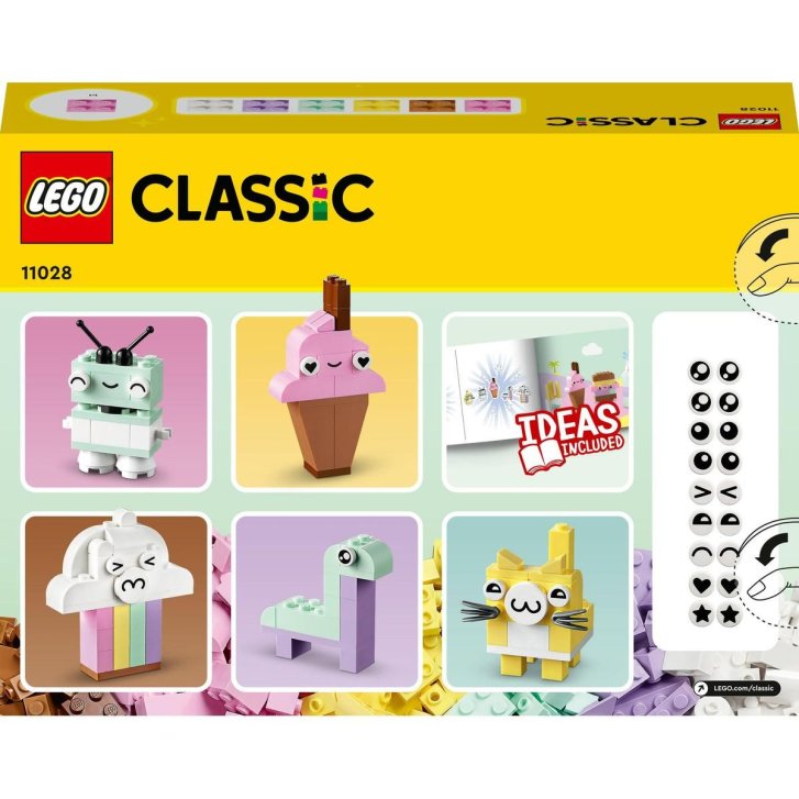 11028 Lego Classic – Pastelová kreativní zábava