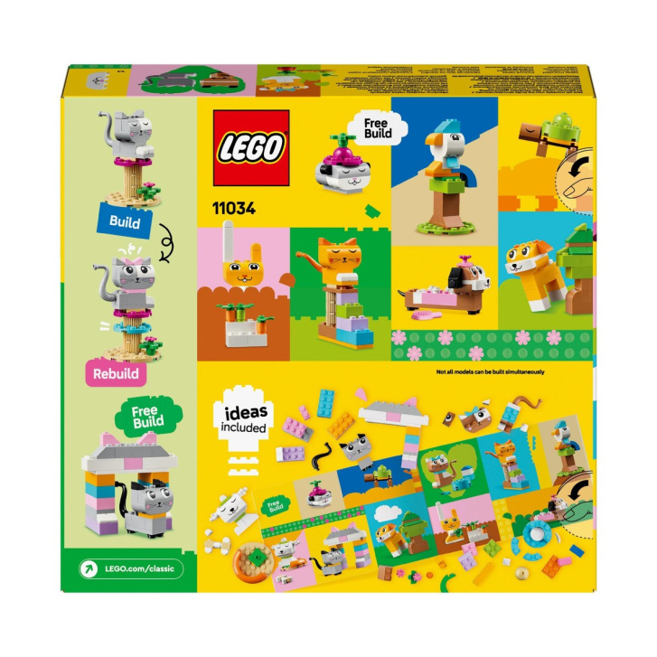 11034 Lego Classic – Tvořiví mazlíčci