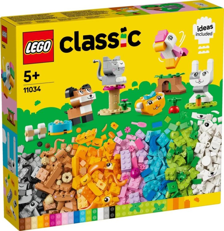 11034 Lego Classic – Tvořiví mazlíčci