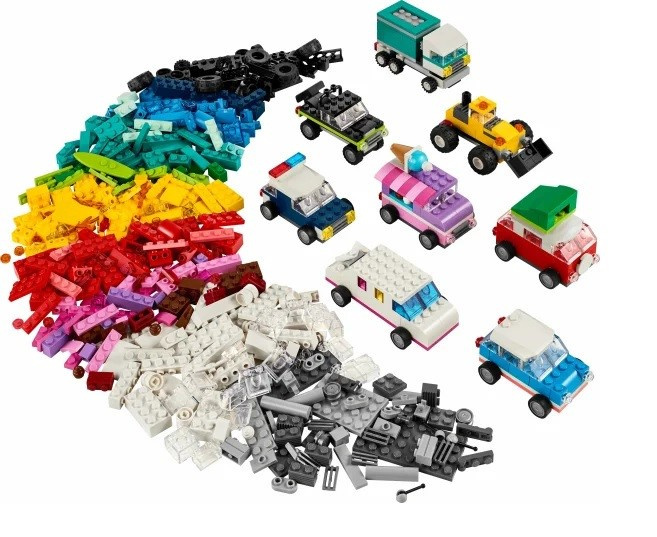 11036 Lego Classic – Tvořivá vozidla