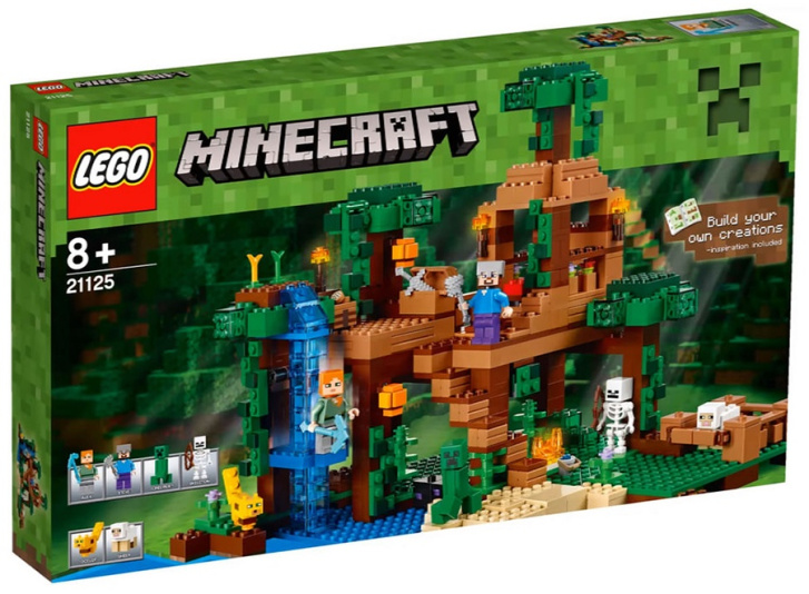 21125 LEGO MINECRAFT - Dom na stromě v džungli
