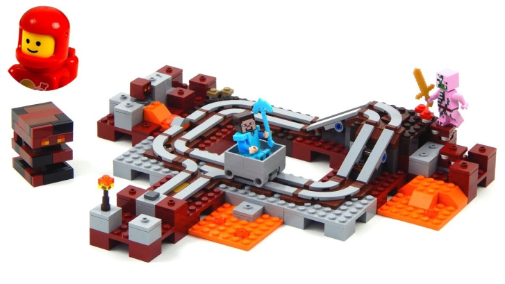 21130 LEGO MINECRAFT - PODZEMNÍ ŽELEZNICE