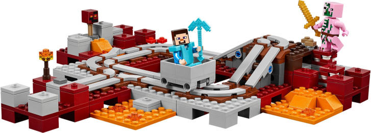21130 LEGO MINECRAFT - PODZEMNÍ ŽELEZNICE