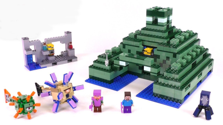 21136 LEGO MINECRAFT - Památník v oceánu