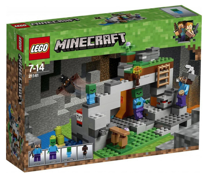 21141 LEGO MINECRAFT - Jeskyně se zombie