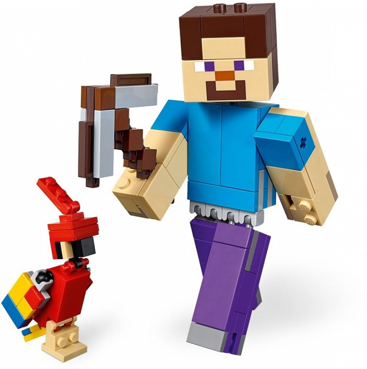 21148 LEGO MINECRAFT - Steve s papouškem