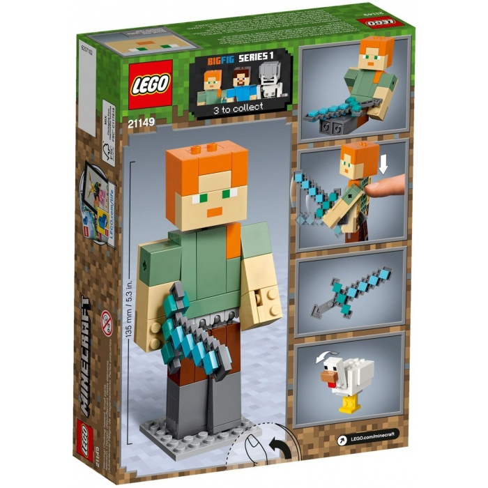 21149 LEGO MINECRAFT - Alex se slepicí