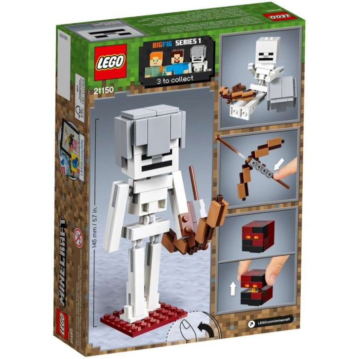 21150 LEGO MINECRAFT - Kostlivec s pekelným slizem
