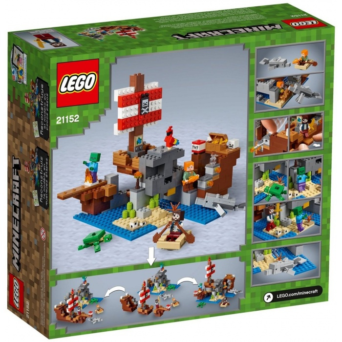 21152 LEGO MINECRAFT - Dobrodružství na pirátské lodi
