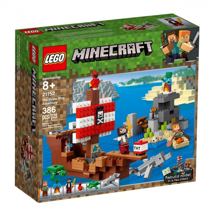 21152 LEGO MINECRAFT - Dobrodružství na pirátské lodi