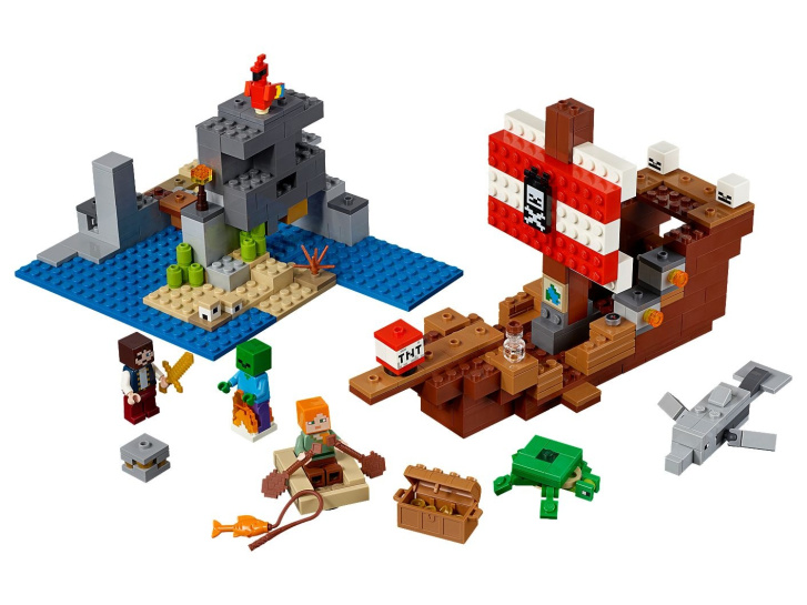 21152 LEGO MINECRAFT - Dobrodružství na pirátské lodi
